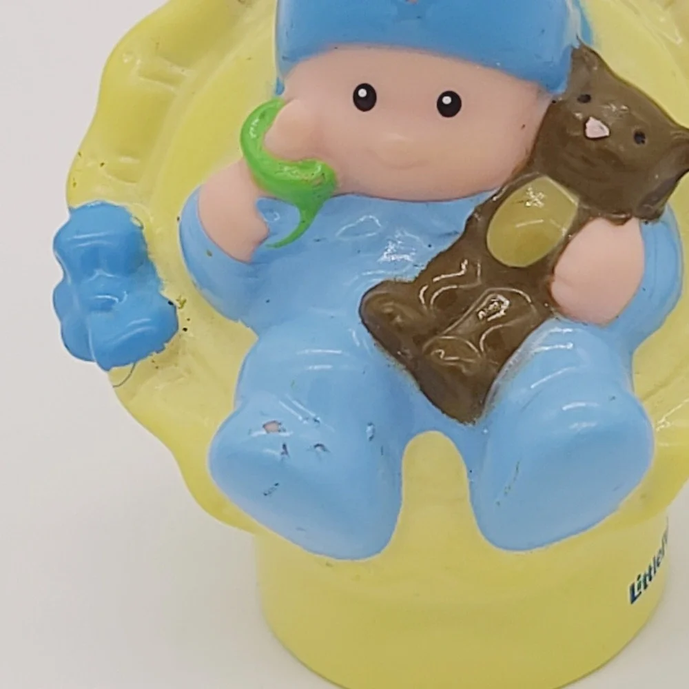Fisher Price Little People Baby Infant Boy 2008 Home Sweet Home Dollhouse Mattel